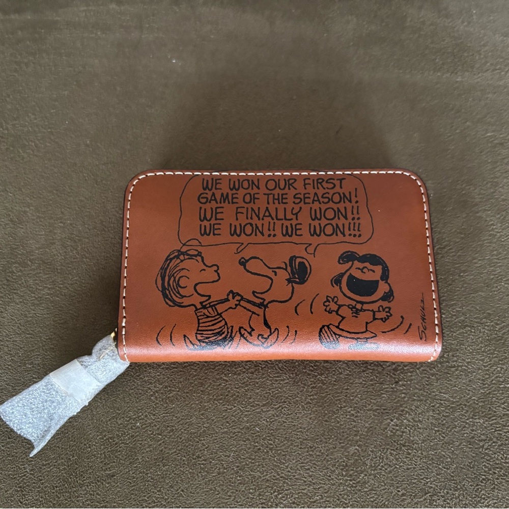 *SOLD* Coach Brown Peanuts Wallet NWT
